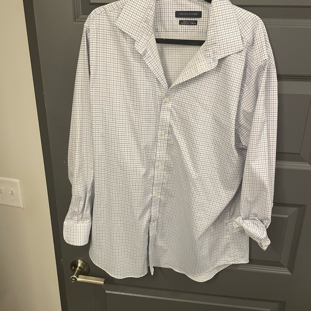THFlex Collar button up dress shirt Tommy Hilfiger